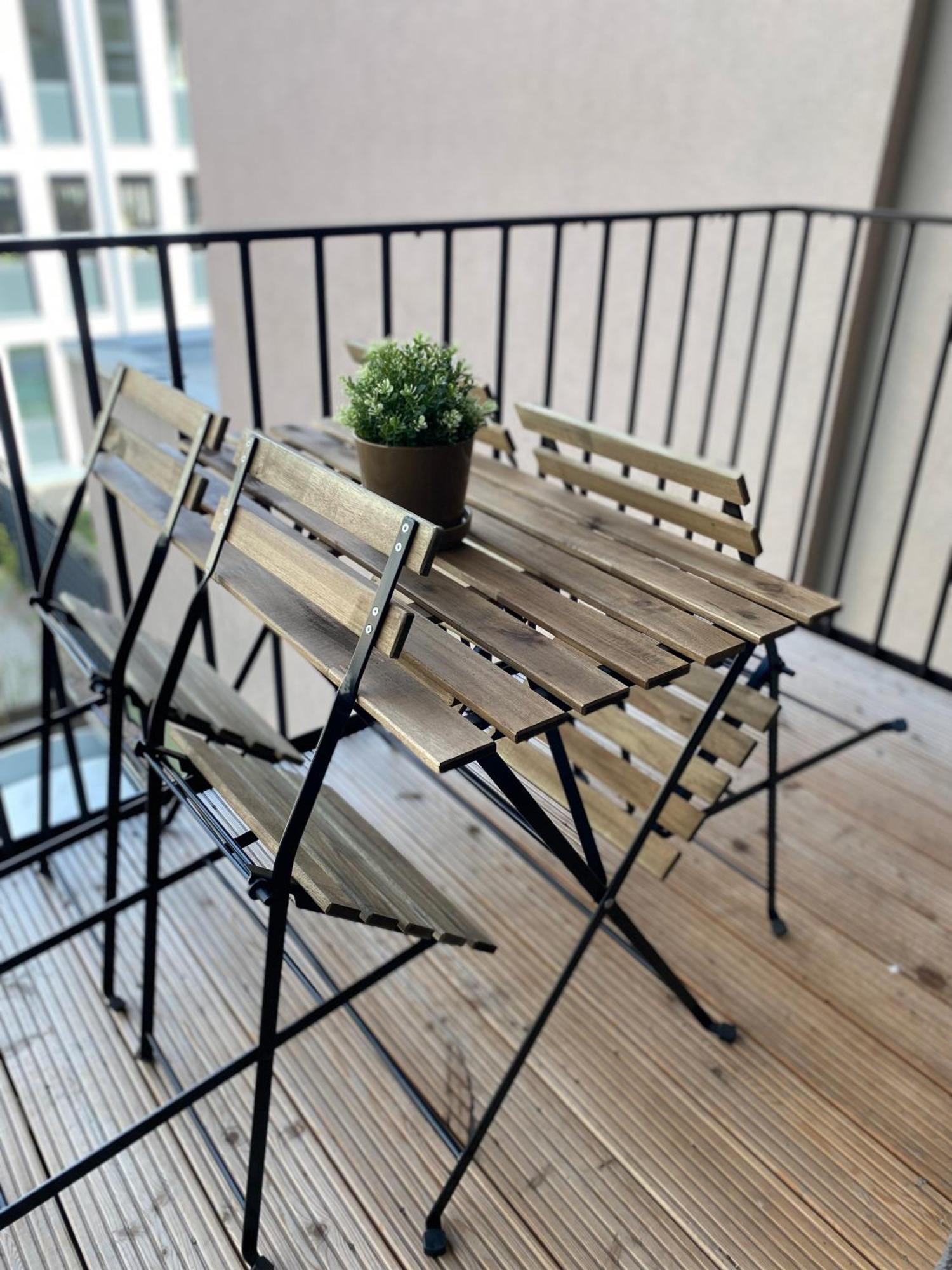 Eiwelhome - Stilvoll, Urban-Ruhig Schlafen, Bahnhofsnah, Balkon Erfurt Exteriör bild