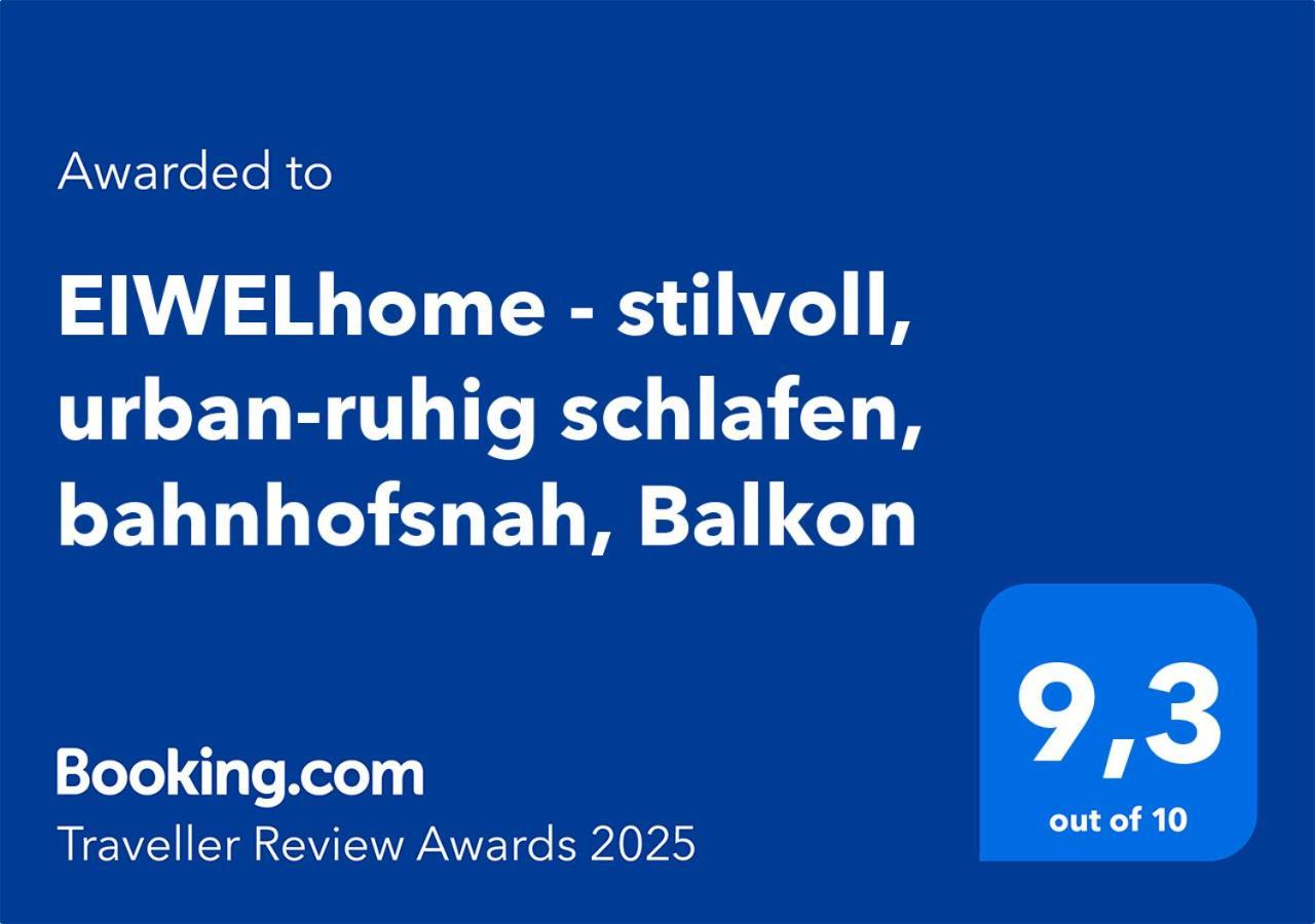 Eiwelhome - Stilvoll, Urban-Ruhig Schlafen, Bahnhofsnah, Balkon Erfurt Exteriör bild